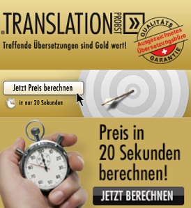 Link Translation-Probst Übersetzungen mit Rabatt