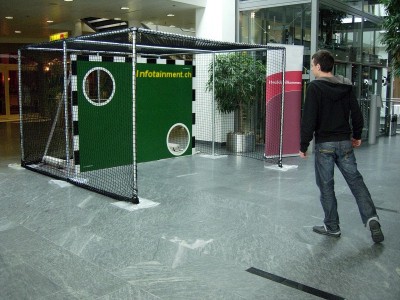 Torwand mit Ballfänger-Netz Torwand mit Ballfänger-Netz