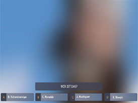 Touchscreen Pixelgame Blurgame Adresserfassung Besuchermagnet interaktive Kommunikationslösungen Aufmerksamkeit erlbenisreich emotion emotionalisieren Spass Fantainment Eventgame Einkaufszentrum EyeCatcher Messe Promotion Sponsoring
